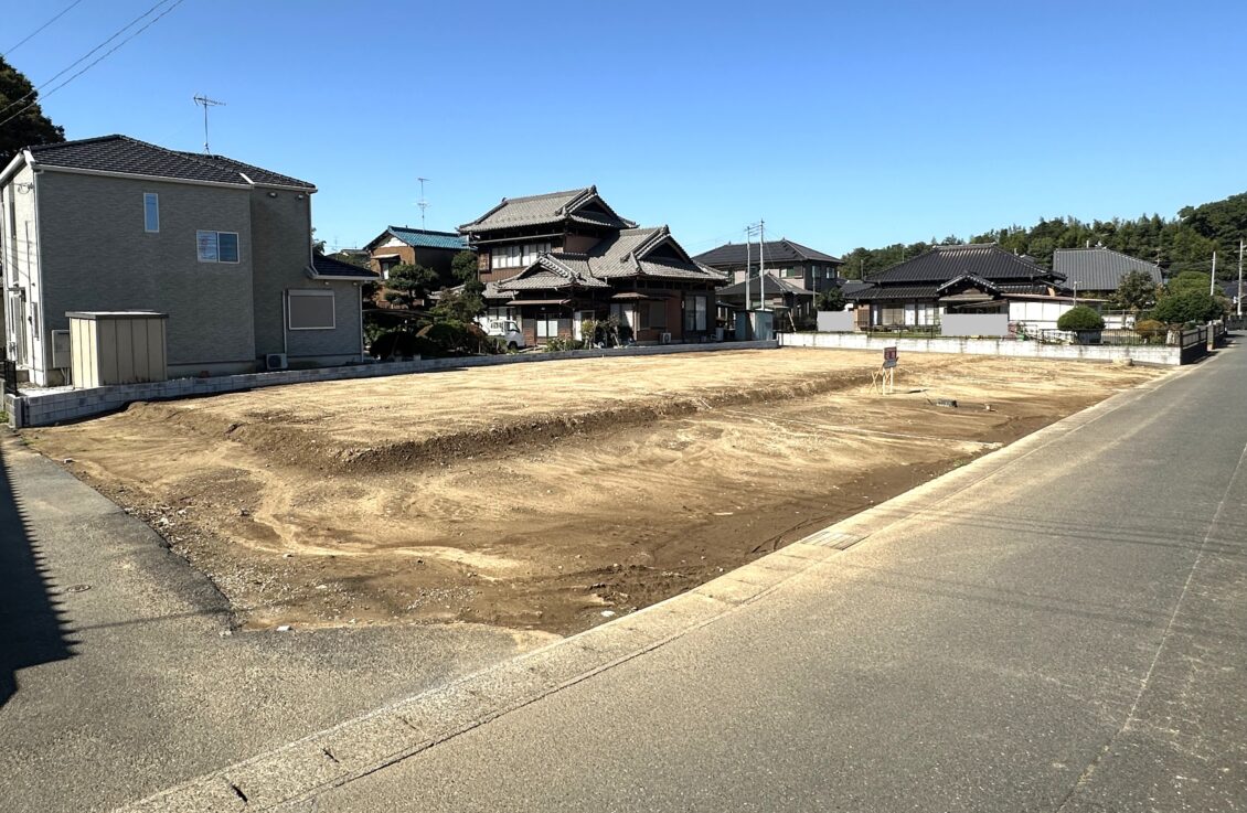 【分譲地】市原市大厩　建築条件付き売地　全３区画【売主】