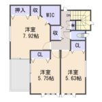 2階間取り図